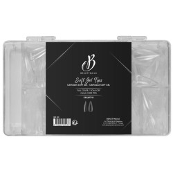 Soft Gel Stiletto Shape Tips Capsules Beauty Nails 500 pieces