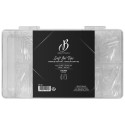 Capsules Soft Gel Tips forme Carrée medium Beauty Nails 500 pièces