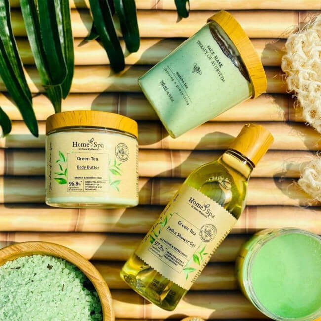 Beurre lichaam groene thee Bodymania 200ML