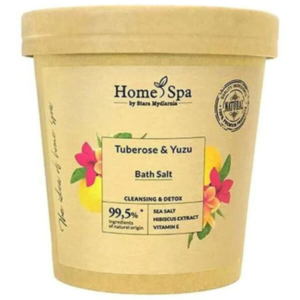 Sal de baño de tuberosa y yuzu Bodymania 350g