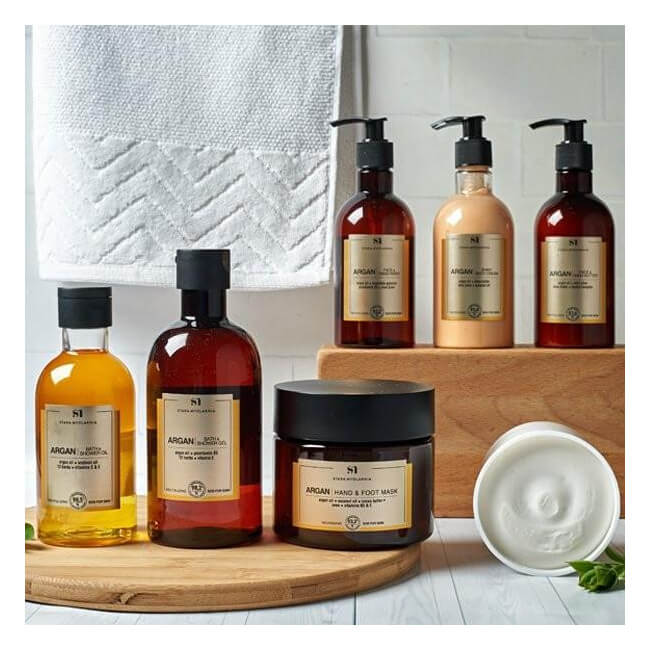 Milde reinigende schuim met arganolie Bodymania 175ML