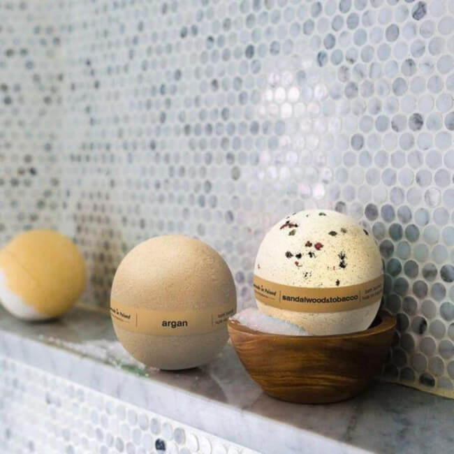 Bomba de banho com óleo de argan Bodymania 200g