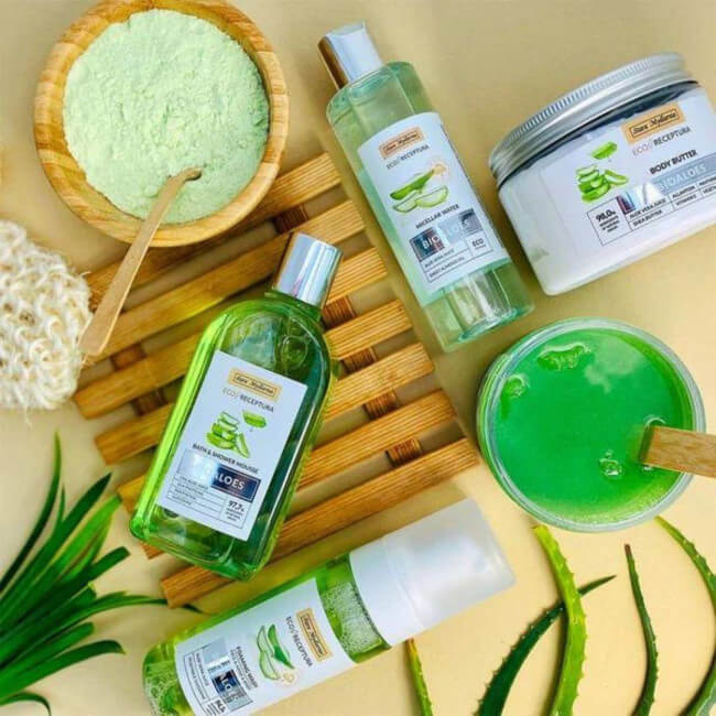 Gel de banho e duche com aloe vera Bodymania 300ML