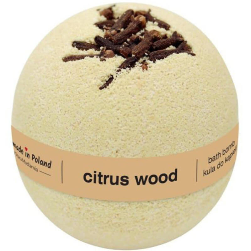 Bath bomb citrus hout Bodymania 200g