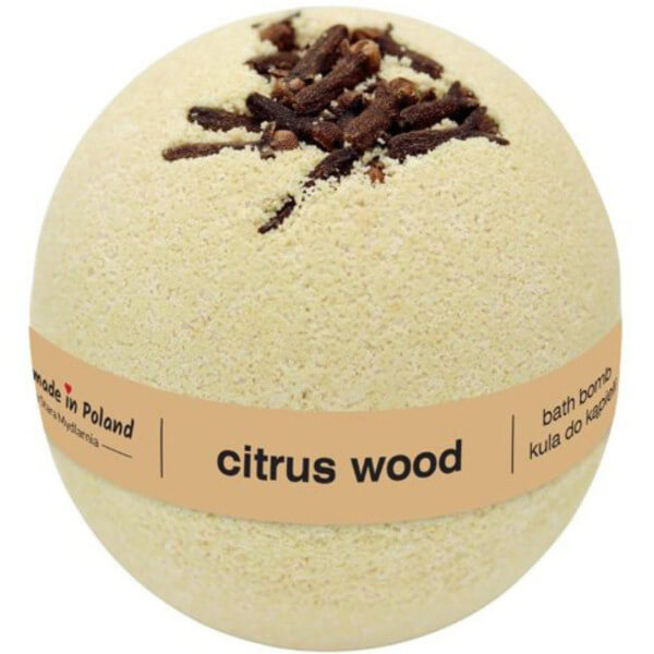 Bath bomb citrus hout Bodymania 200g