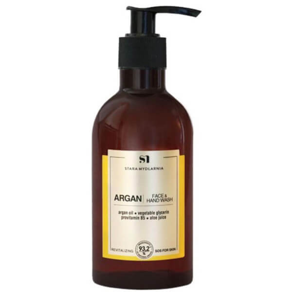 Liquid hand & face gel with argan Bodymania 250ML