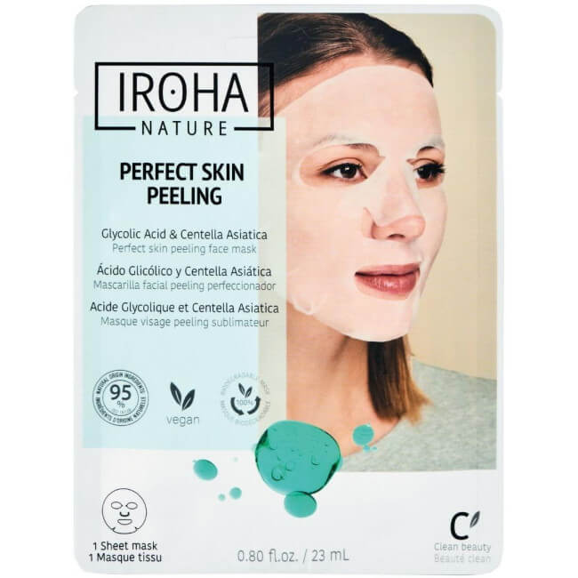 Eye contour patch Niacinamide+Caffeine+Peptides Iroha Nature