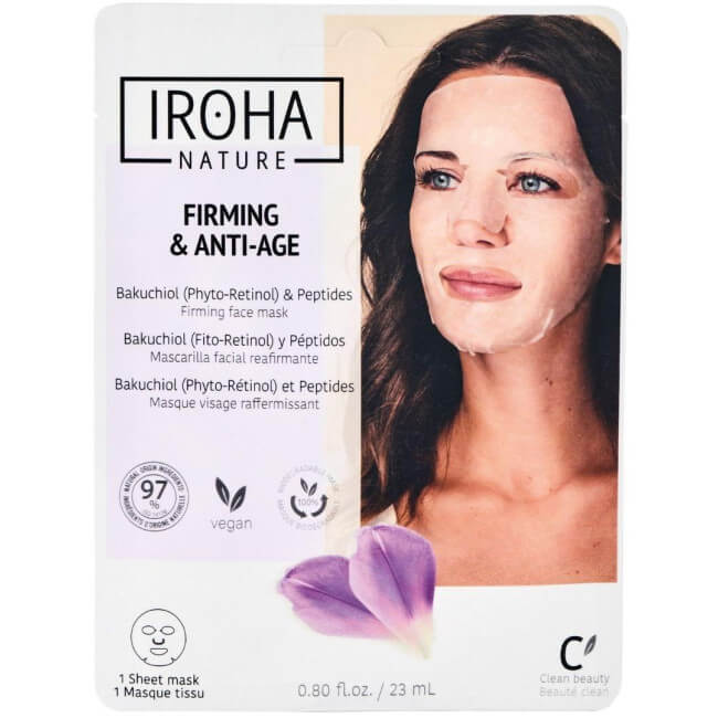 Parche contorno de ojos Niacinamida+Cafeína+Péptidos Iroha Nature