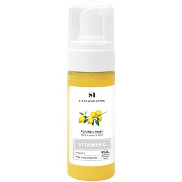 Espuma limpiadora para cuerpo y rostro con vitamina C Bodymania 175ML