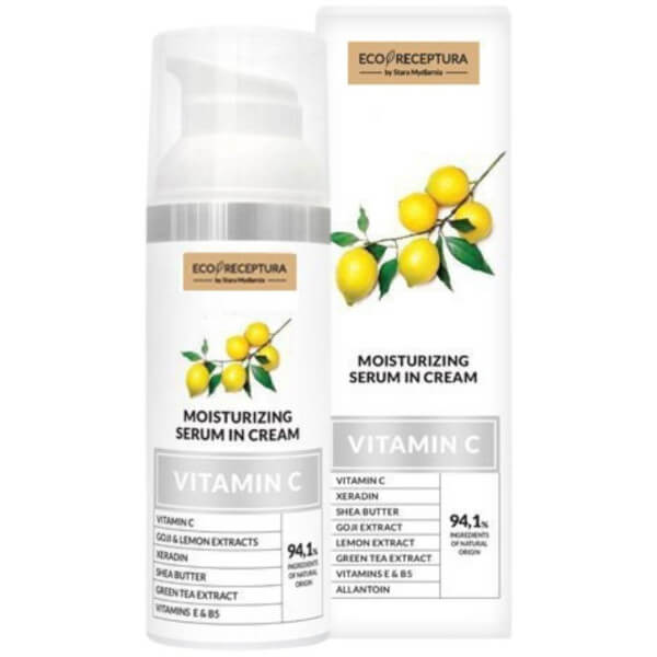 Sérum em creme anti-envelhecimento com vitamina C Bodymania 50ML Sérum em creme anti-envelhecimento com vitamina C Bodymania 50ML