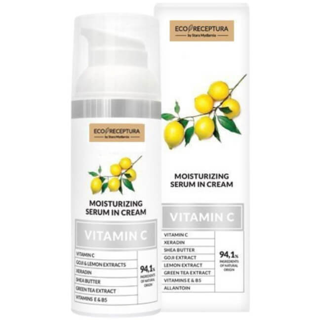 Sérum en anti-agecrème met vitamine C Bodymania 50ML