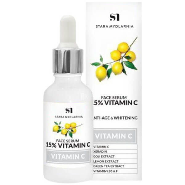 Gesichtsserum mit konzentrierter Vitamin C Formel Bodymania 30ML