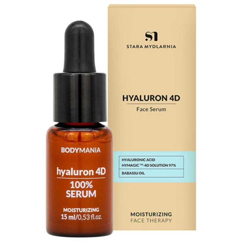 Face serum with hyaluronic acid Bodymania 15ML