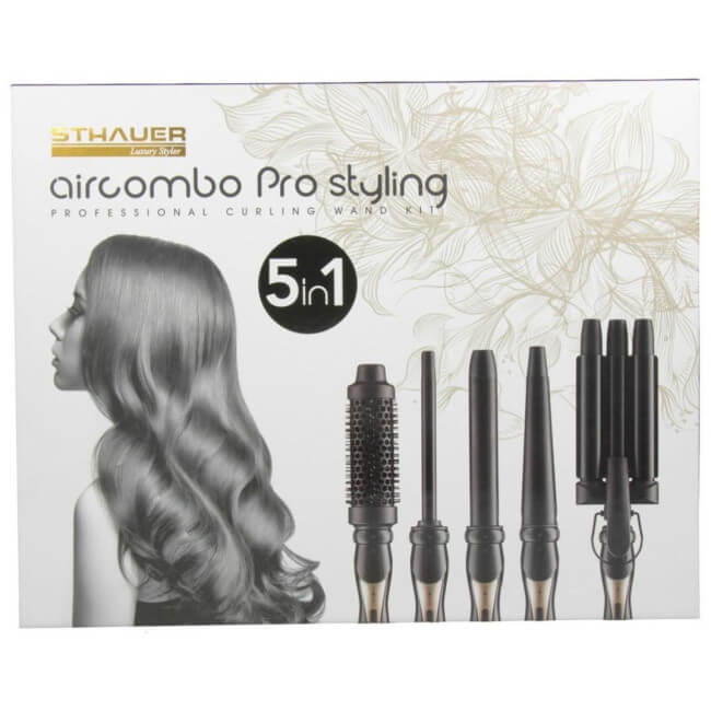 Black waves curling iron ø33mm Sthauer