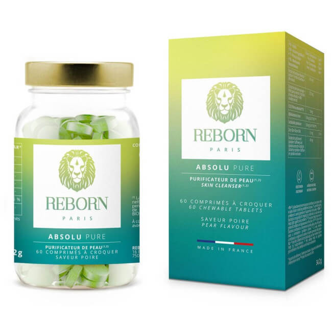 Complementos alimentares para uma tez purificada Absolu Pure Reborn