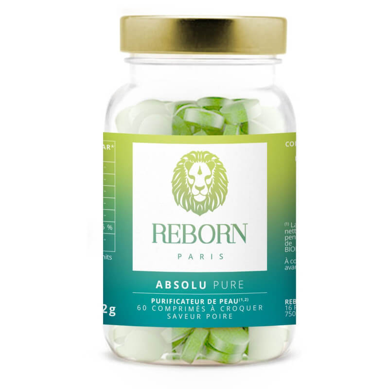 Complementos alimentares para uma tez purificada Absolu Pure Reborn