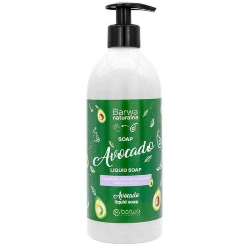Hand soap with avocado Barwa 500ML