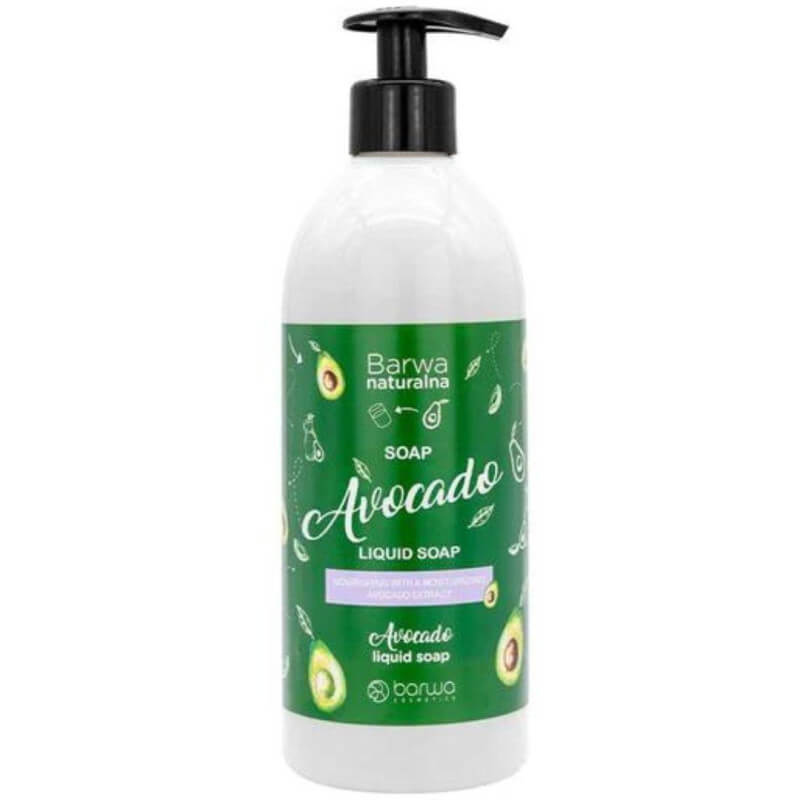 Handzeep met avocado Barwa 500ML