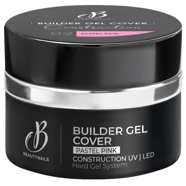 Builder gel cover 02 Pastel Pink Beauty Nails 50g