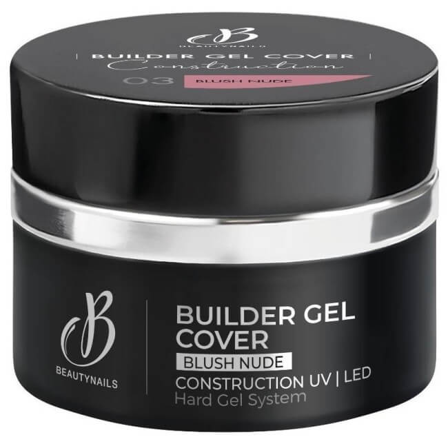 Gel de construção Builder gel cover 03 Blush Nude Beauty Nails 50g