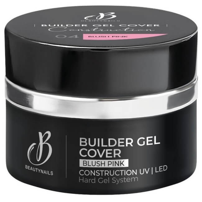 Gel de construção Builder gel cover 04 Blush Pink Beauty Nails 15g