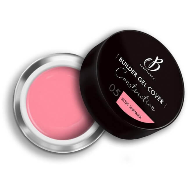 Gel de construção Builder gel cover 05 Rose Shimmer Beauty Nails 15g