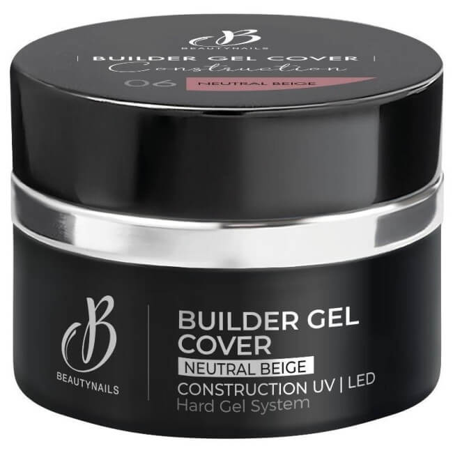 Gel de construction Builder gel cover 06 Neutral Beige Beauty Nails 50g