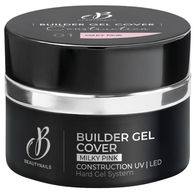 Builder gel cover 01 Milky Pink Beauty Nails 50g