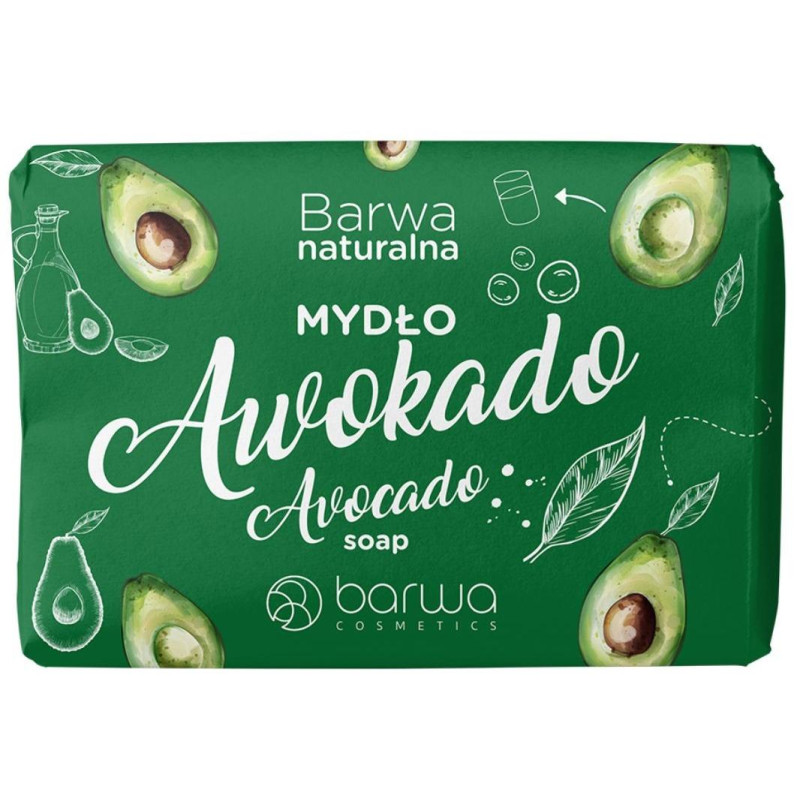 Barwa avocado bar soap 100g