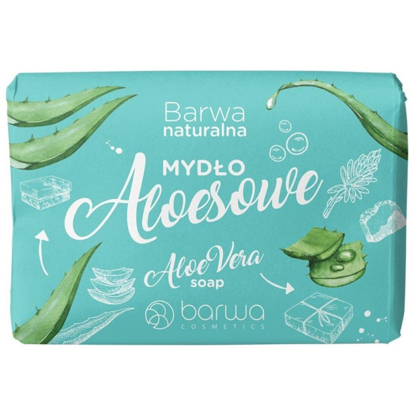 Solid soap with aloe vera Barwa 100g