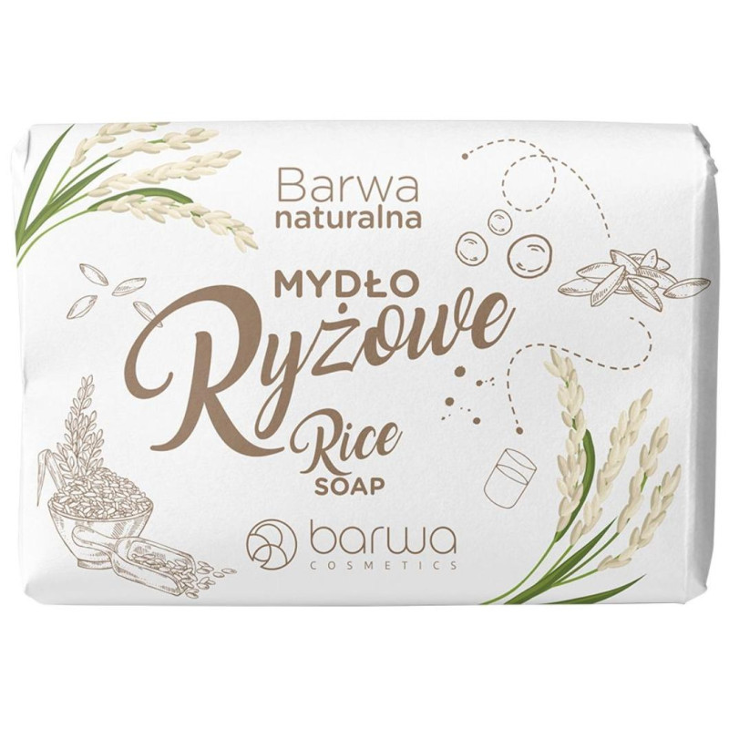 Barwa rice solid soap 100g