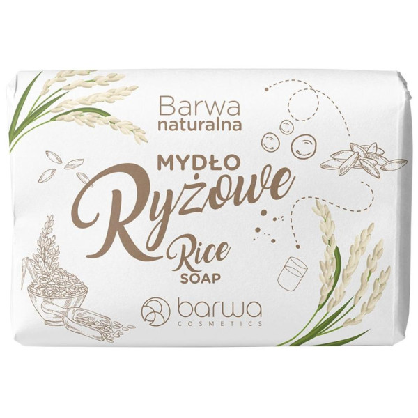 Jabón sólido de arroz Barwa 100g
