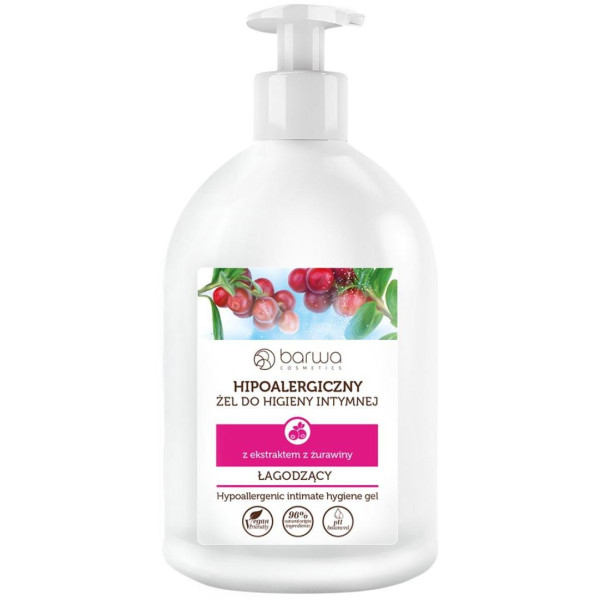 Intimate hygiene gel with cranberry Barwa 500ML
