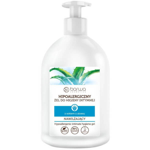 Intimpflegegel mit Aloe Vera Barwa 500ML