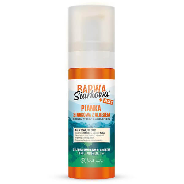 Schiuma detergente Barwa Sulfur & Aloe Vera 150ML