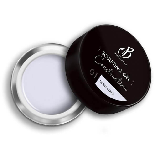 Gel de construção Sculpting Gel 01 Glass Clear Beauty Nails 50g