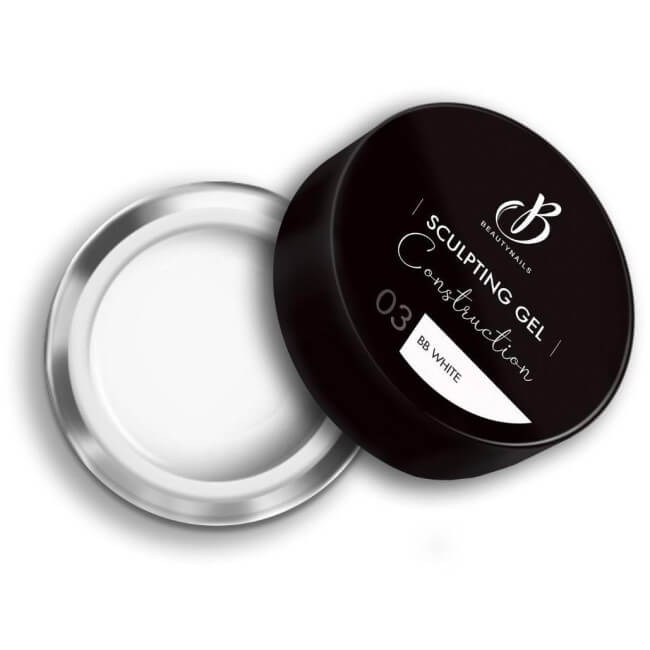 Gel de construção Sculpting Gel 03 BB White Beauty Nails 15g