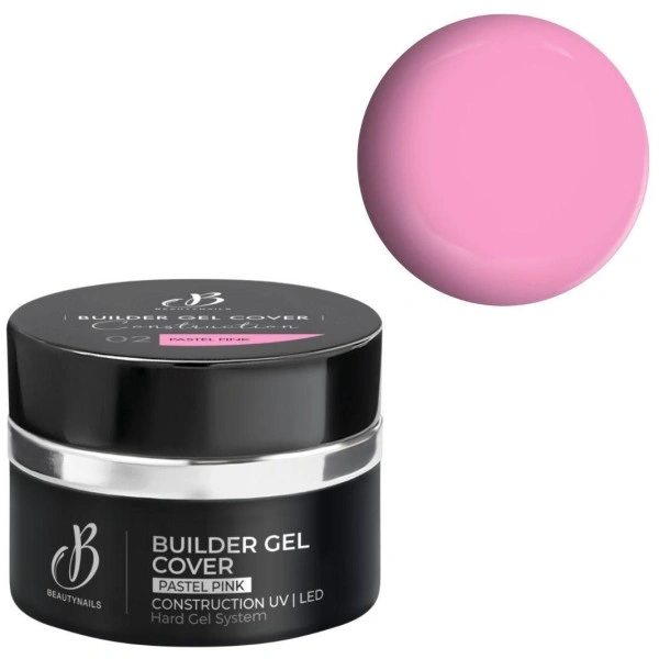 Gel builder gel builder cover 02 Pastel Pink Beauty Nails 15g
