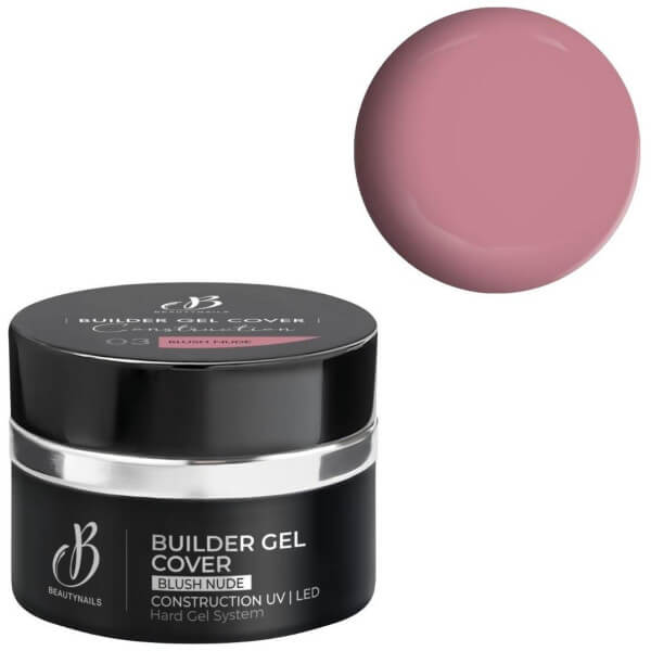 Gel de construction Builder gel cover 03 Blush Nude Beauty Nails 50g