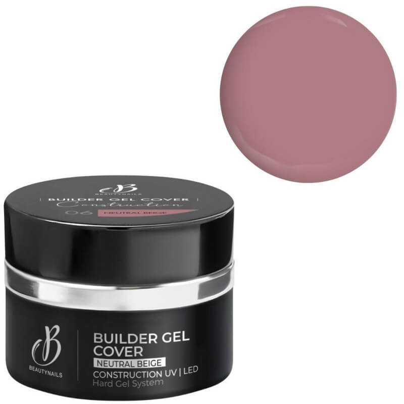 Gel da costruzione Copertura in gel builder 06 Neutral BeigeBeauty Nails 15g