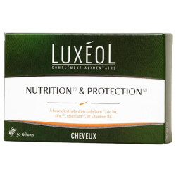 Compléments alimentaires voor voeding en bescherming van het haar Luxéol 30 capsules