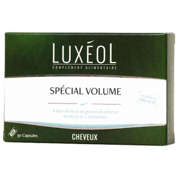 Compléments alimentaires spécial volume cheveux Luxéol 30 gélules