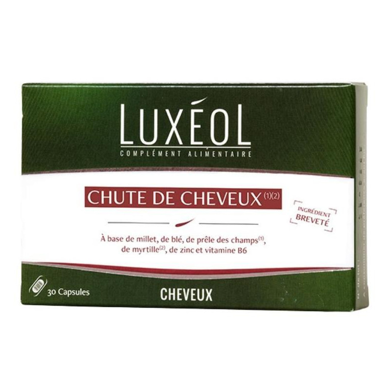 Hair loss food supplements Luxeol 30 capsules