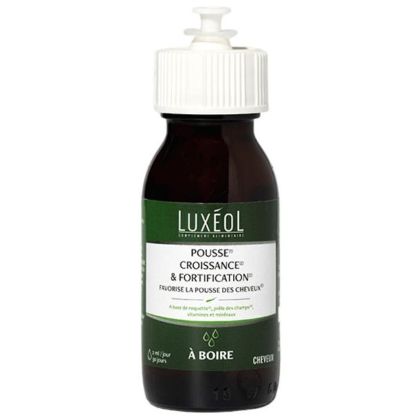 Bebida para el crecimiento, crecimiento y fortalecimiento del cabello Luxeol 13cl