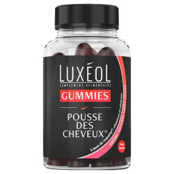 Hair growth food supplements Luxeol 60 gummies