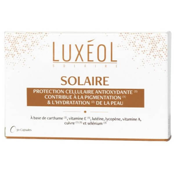 Luxéol integratori alimentari solari 30 capsule