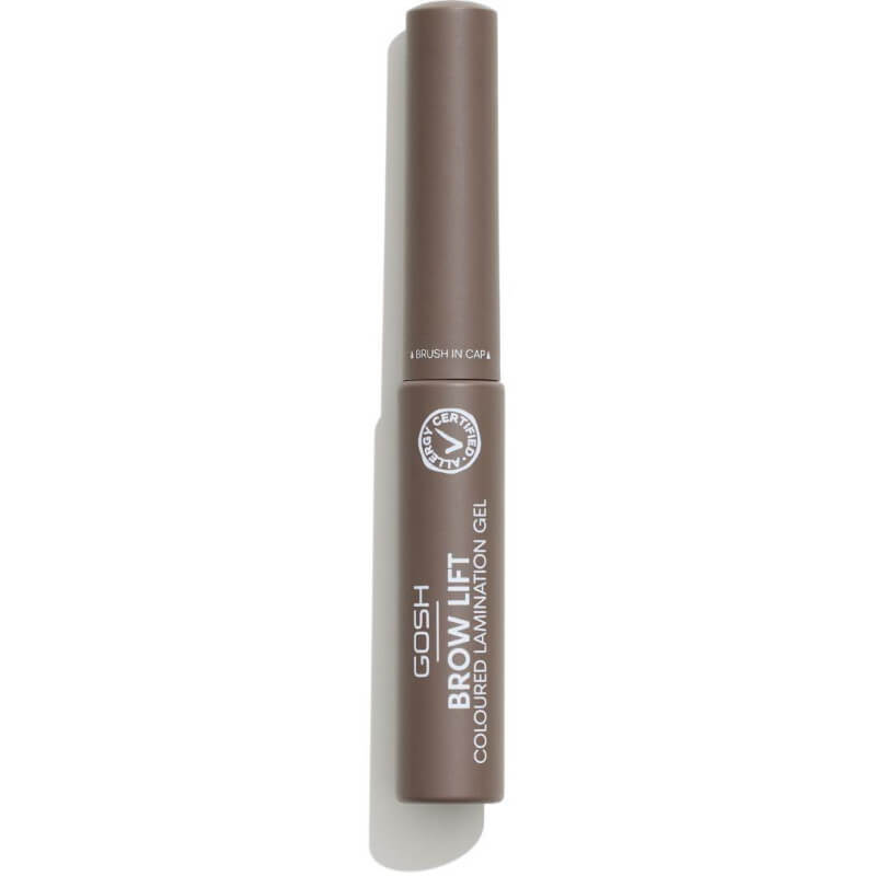 Estratificação em gel para sobrancelhas 001 cinza marrom da Gosh.