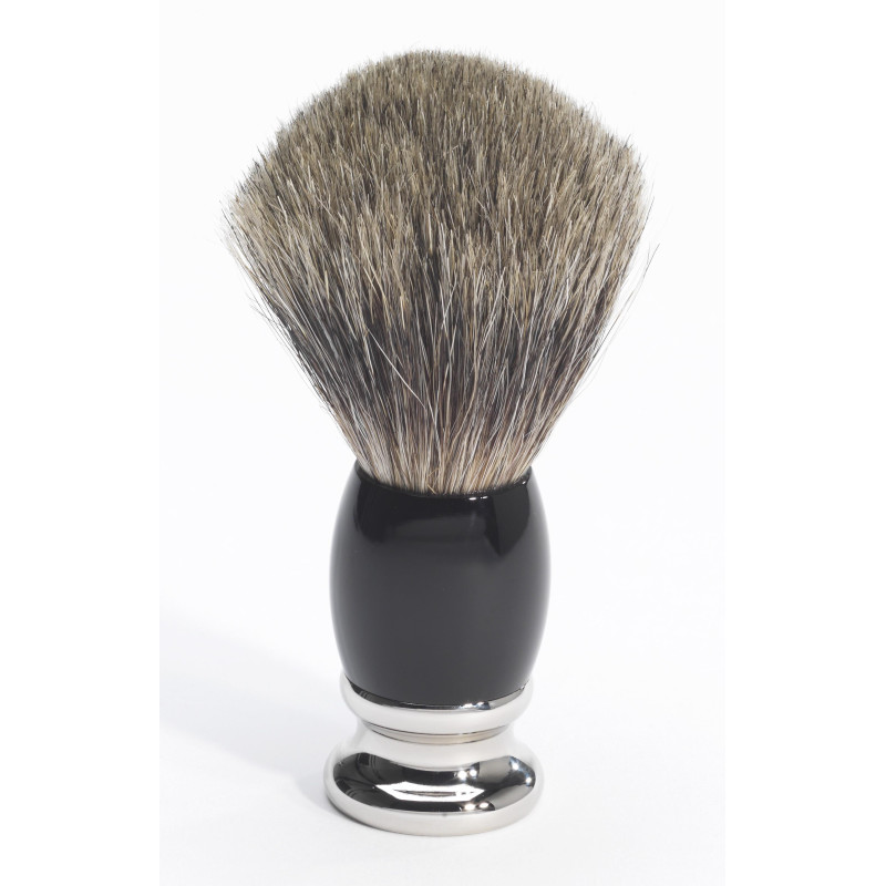 100% Pure Black Badger Shaving Brush