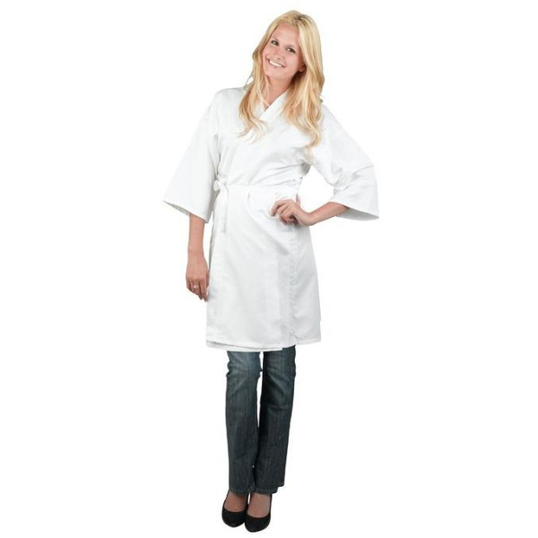 Kimono accappatoio bianco Taglia S / M Kimono accappatoio bianco Taglia S / M