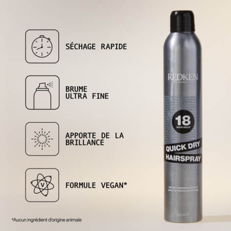 Finitura a spruzzo Redken Quick Dry 18 400ML